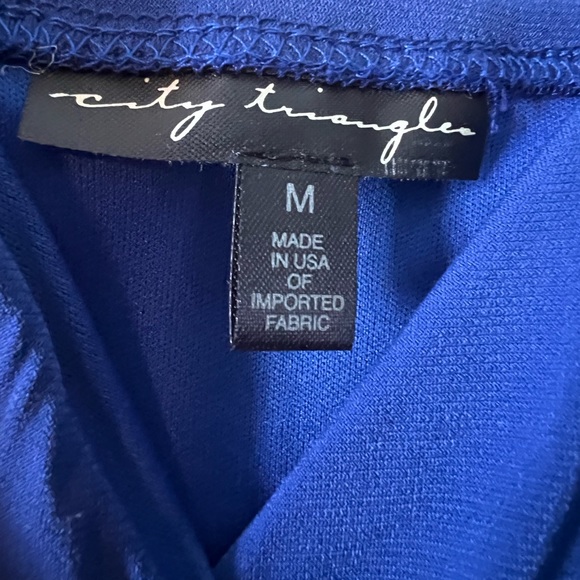 Women’s Medium Summer Blue and Green Dress - Picture 3 of 7